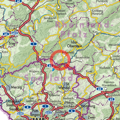 Landkarte Dambach