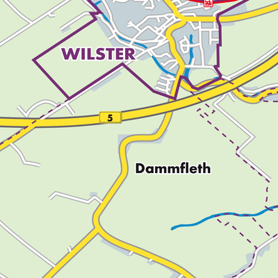 Übersichtsplan Dammfleth