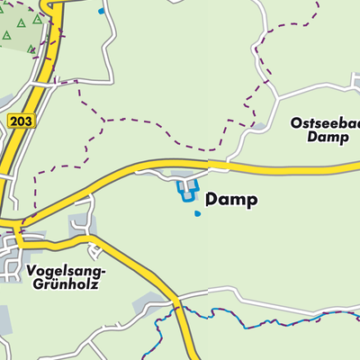Übersichtsplan Damp