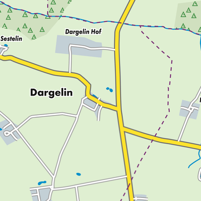 Übersichtsplan Dargelin