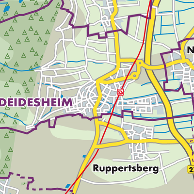 Übersichtsplan Deidesheim
