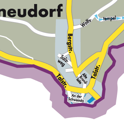 Stadtplan Deutschneudorf