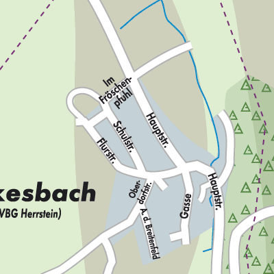 Stadtplan Dickesbach