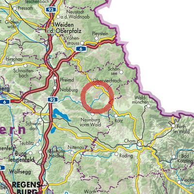 Landkarte Dieterskirchen