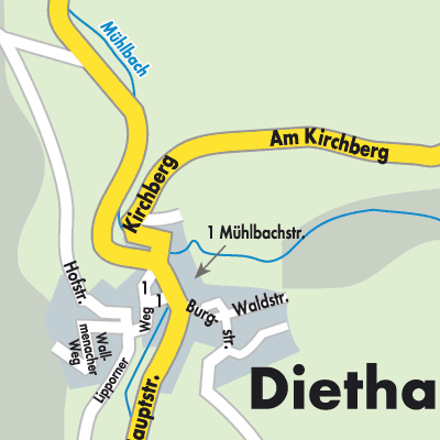 Stadtplan Diethardt