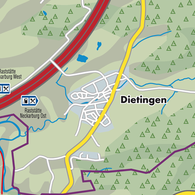 Übersichtsplan Dietingen
