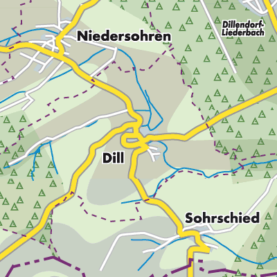 Übersichtsplan Dill