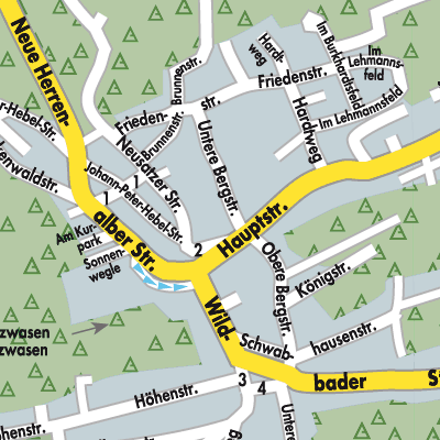Stadtplan Dobel