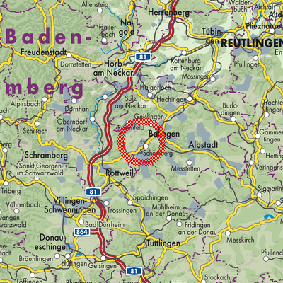 Landkarte Dormettingen