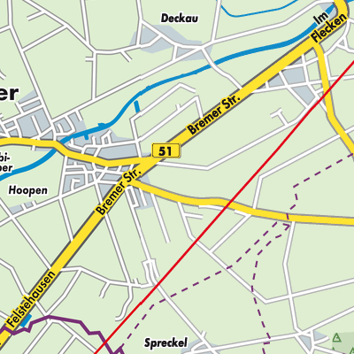 Übersichtsplan Drebber