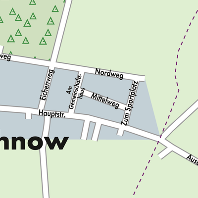 Stadtplan Drehnow