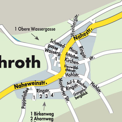 Stadtplan Duchroth