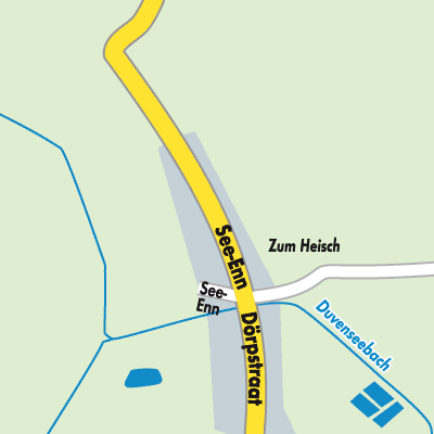 Stadtplan Duvensee