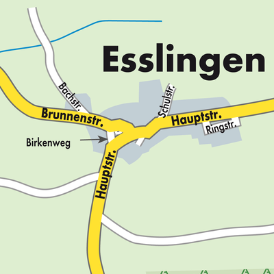 Stadtplan Eßlingen