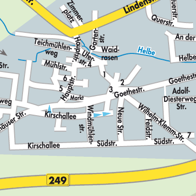 Stadtplan Ebeleben