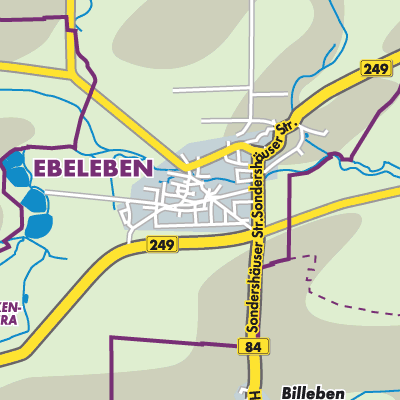 Übersichtsplan Ebeleben