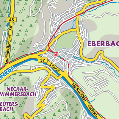 Übersichtsplan Eberbach