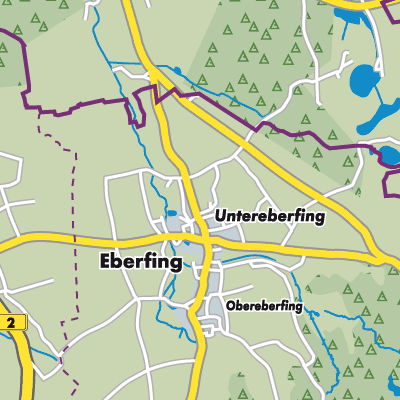 Übersichtsplan Eberfing
