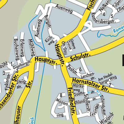 Stadtplan Eberhardzell