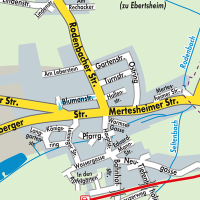 Stadtplan Ebertsheim