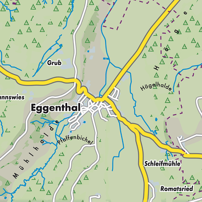 Übersichtsplan Eggenthal
