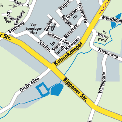 Stadtplan Eggermühlen
