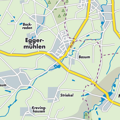 Übersichtsplan Eggermühlen
