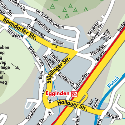 Stadtplan Eggingen
