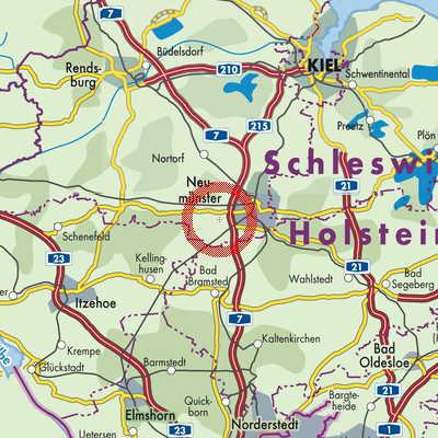 Landkarte Ehndorf