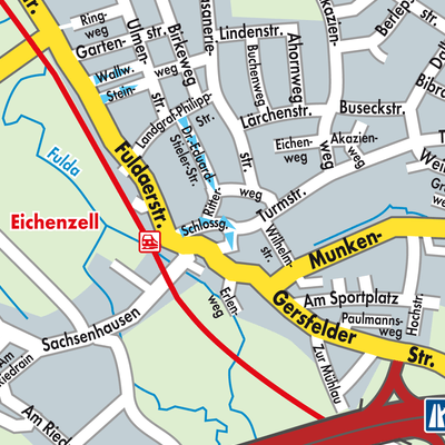 Stadtplan Eichenzell