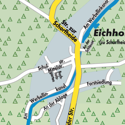Stadtplan Eichhorst