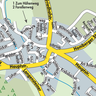 Stadtplan Eigeltingen