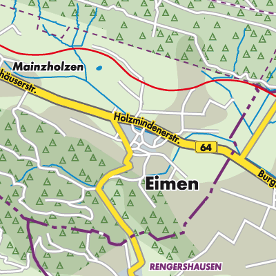 Übersichtsplan Eimen