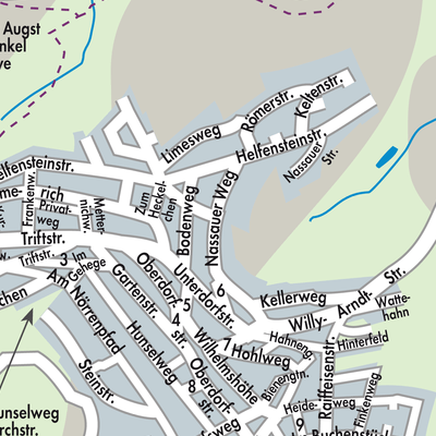 Stadtplan Eitelborn