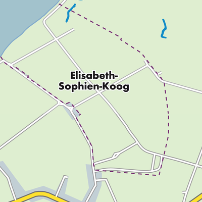 Übersichtsplan Elisabeth-Sophien-Koog