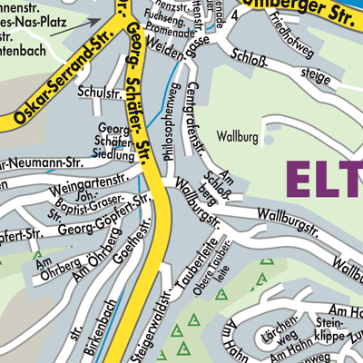 Stadtplan Eltmann