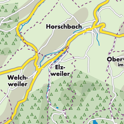 Übersichtsplan Elzweiler