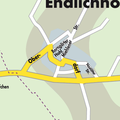 Stadtplan Endlichhofen