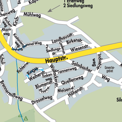 Stadtplan Engelsbrand