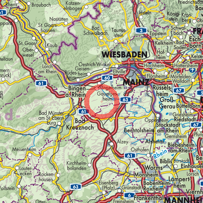 Landkarte Engelstadt