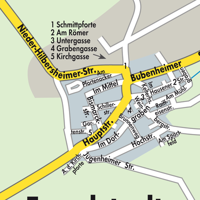 Stadtplan Engelstadt