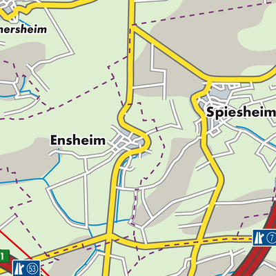 Übersichtsplan Ensheim