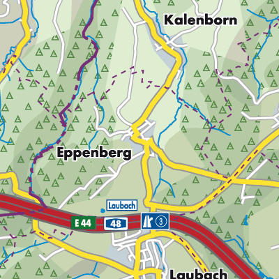 Übersichtsplan Eppenberg