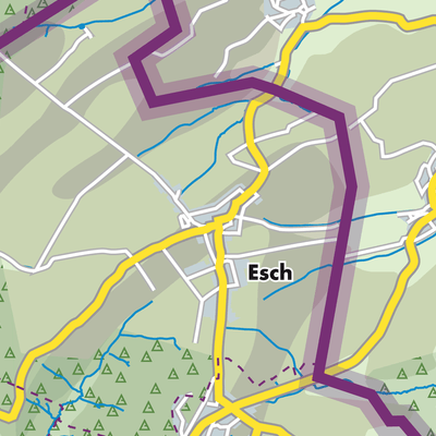 Übersichtsplan Esch