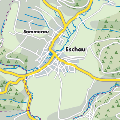 Übersichtsplan Eschau