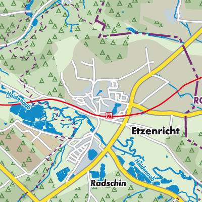 Übersichtsplan Etzenricht