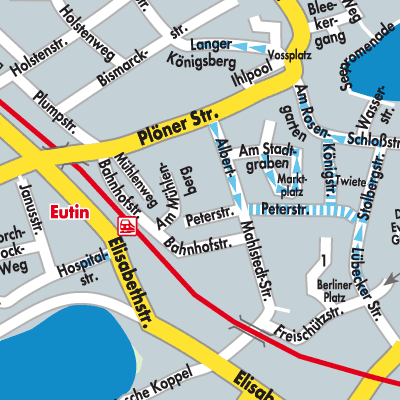 Stadtplan Eutin
