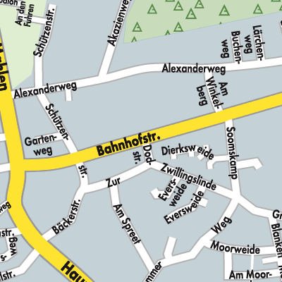 Stadtplan Eystrup
