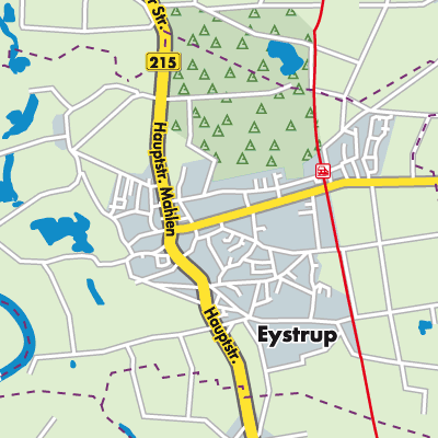 Übersichtsplan Eystrup
