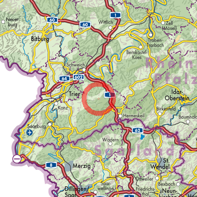 Landkarte Farschweiler
